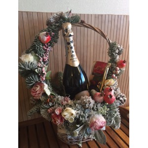 Новогодняя корзина "Для любимой"