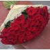 101 роза в сезале 70 см