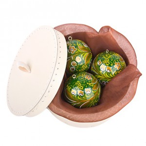 Шары Хохлома (3 шт.)