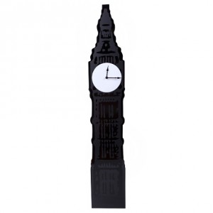 Часы настенные BIG BEN черные